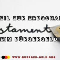 Das Wort Testament wird gerade mit einem Füller auf ein weißes Blatt geschrieben.