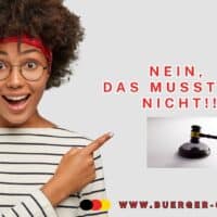 Junge Frau zeit auf Text: Nein, das musst du nicht!