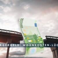 Das Bürgergeld soll eine Brücke aus der Not sein. Doch bei den Wohnkosten tut sich eine große Lücke auf.