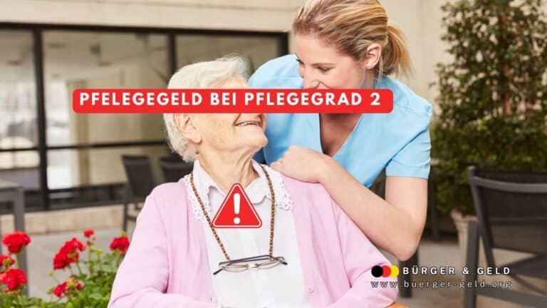  Pflegegeld bei Pflegegrad 2 im Jahr 2025, - 2026: Erhöhung? Illustration 