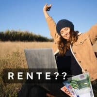 Freiberuflich tätige Frau muss selbständig für die eigene Rente vorsorgen.