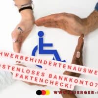 vier Hände umrahmen Rollstuhlfahrer-Symbol