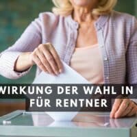 Ältere Frau wirft Wahlzettel in eine Wahlurne bei der Kommunalwahl in NRW 2025 – Symbolbild für die Auswirkung der Wahl auf Rentner