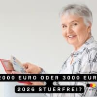 Aktivrente 2026: 2000 oder 3000 Euro steuerfrei?