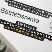 Zweites Betriebsrentenstärkungsgesetz im September 2025 von Bundesregierung verabschiedet