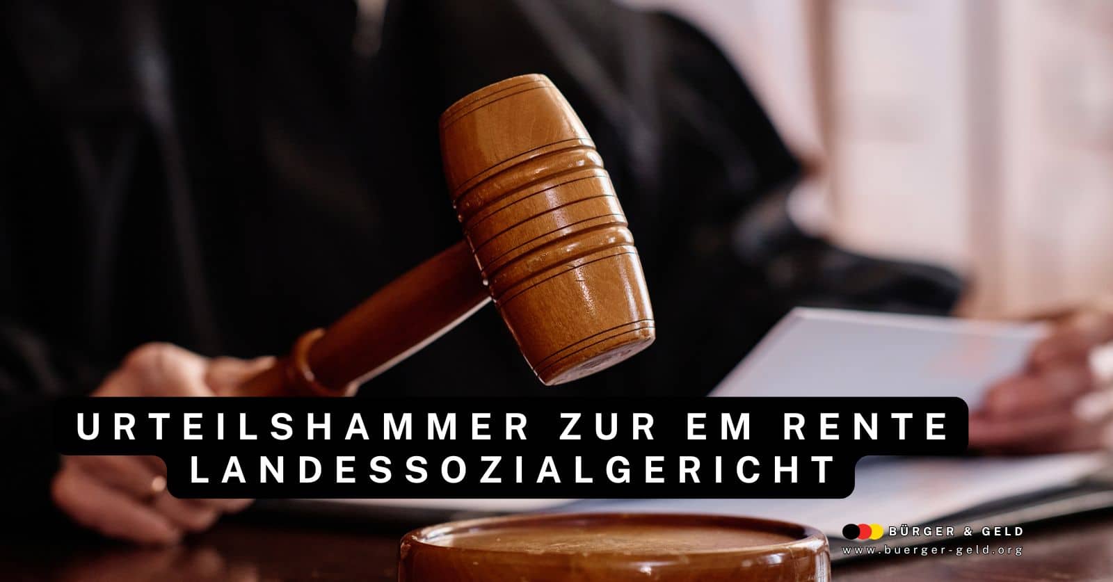 Obergerichtliches Urteil zur Erwerbsminderungsrente: Ablehnung!