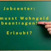 Jobcenter verweist auf Wohngeld (statt Bürgergeld)