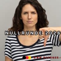 Frau zeigt Daumen nach unten