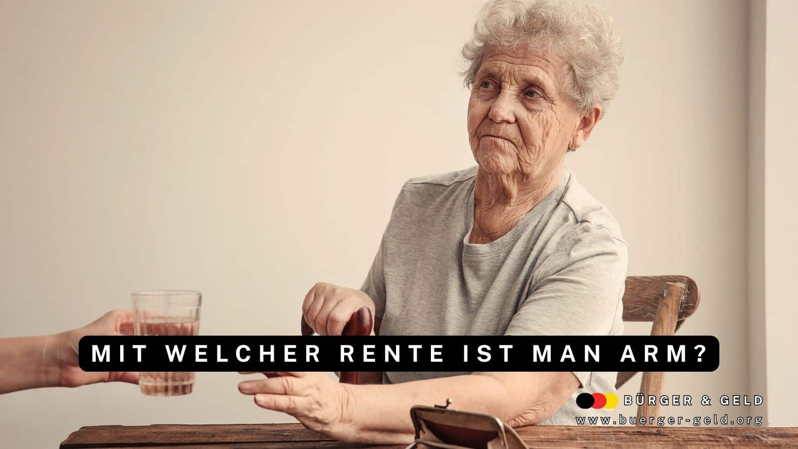Altersarmut - wann ist ein Rentner arm?