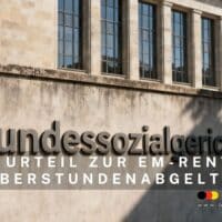 Urteil: Überstundenabgeltung mindert EM-Rente