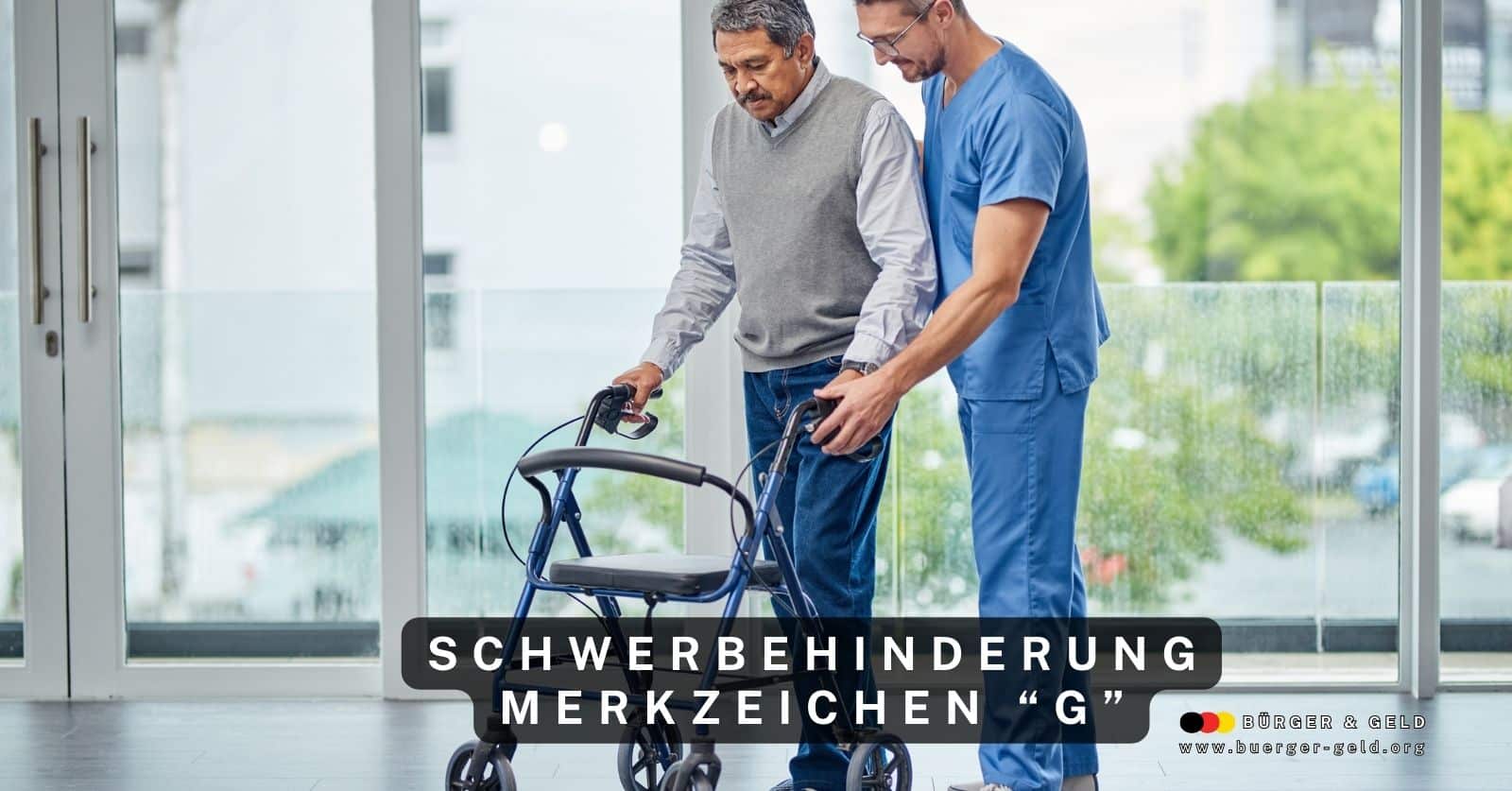 Schwerbehinderung: Merkzeichen G