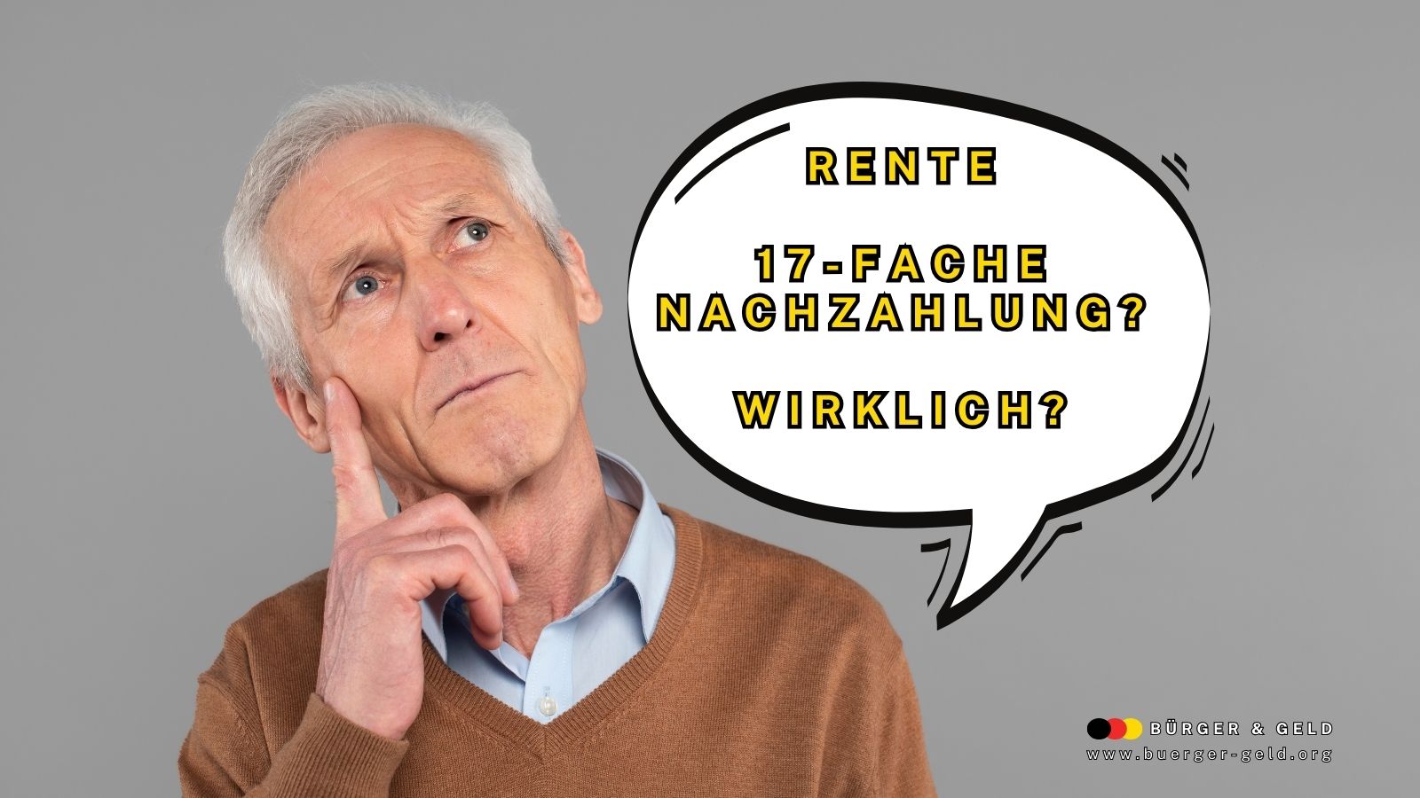 Rentennachzahlung im Dezember: Bis zu 17‑fache Rente – wie realistisch ist das wirklich?