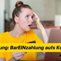 Bareinzahlungen: Die unterschätzte Gefahr bei Bürgergeld und Grundsicherung 2026 4 Bareinzahlung aufs Konto - Problem bei Grundsicherung