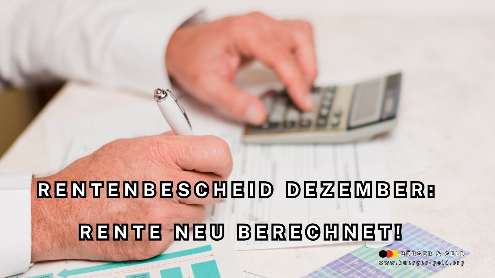 Rentenbescheid für Dezember