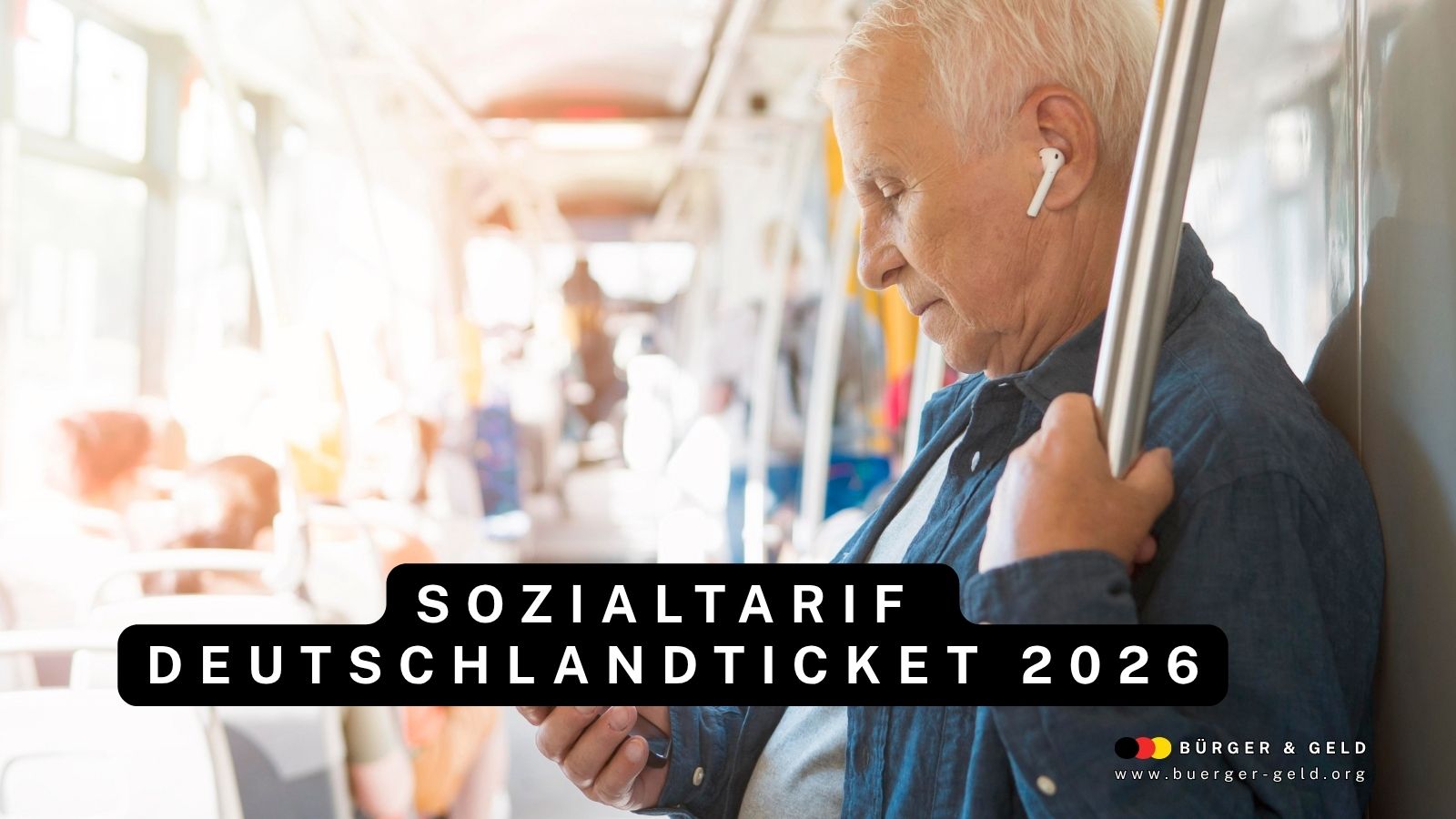 29 Euro Sozialtarif für Deutschlandticket