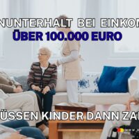 Eltern im Pflegeheim - BGH stärkt Kinder beim Elternunterhalt: So viel müssen Gutverdiener trotz 100.000 € Brutto zahlen 5 Über 100.000 Euro brutto - Elternunterhalt wie viel?