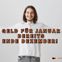 Freuen auf Januar: diese Leistungen werden zwischen Weihnachten und Neujahr ausgezahlt - Tabelle! 5 Bereits Ende Dezember: Geld für Januar