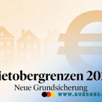 Grundsicherung / Bürgergeld Tabelle: Mietobergrenzen 2026 große deutsche Städte 5 Mietobergrenzen 2026 Bürgergeld / Grundsicherung