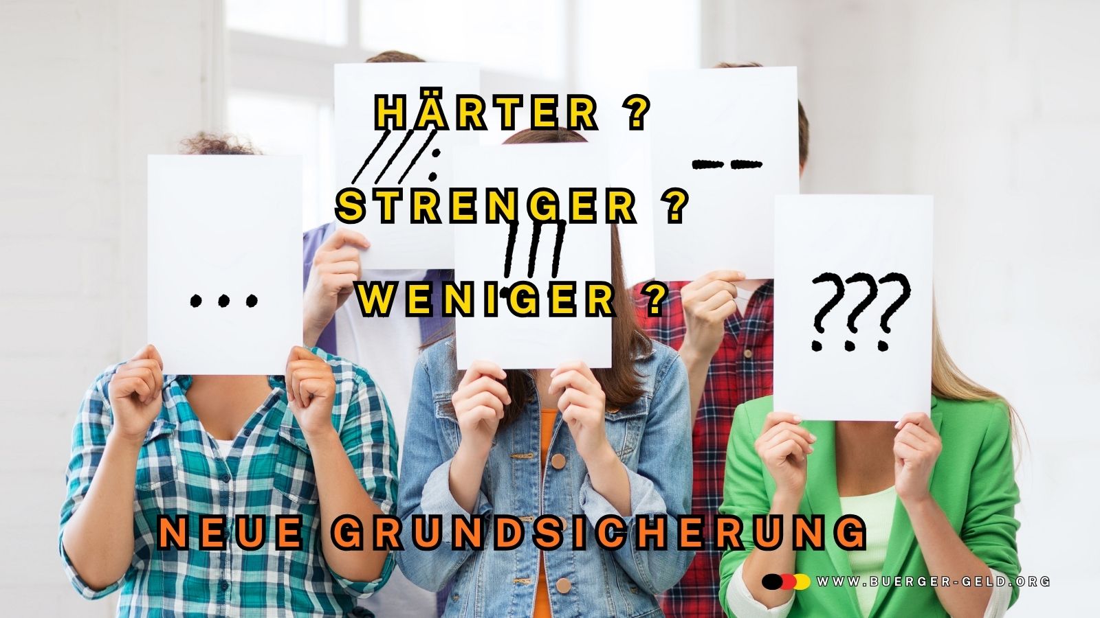 Neue Grundsicherung 2026 - strenger, härter als Bürgergeld?