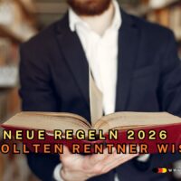 Neue Gesetze 2026: Das ändert sich für Senioren bei Rente, Pflege und Steuern 5 Neue Regeln 2026 für Senioren