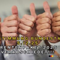 Bundestag sagt Ja zum Rentenpaket 2025: Renten stabil, Mütter stärker – alles gut gegangen! 4 Rentenpaket 2025 verabschiedet