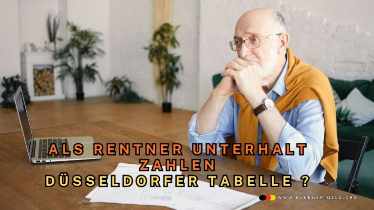 Selbstbehalt Rentner Unterhalt