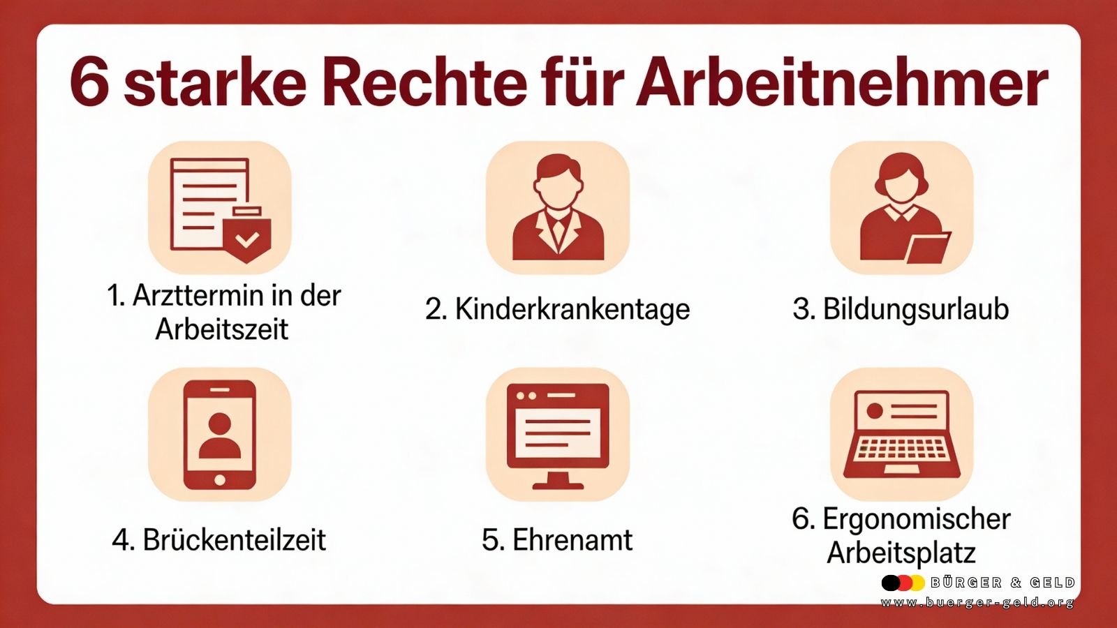 Versteckte Arbeitnehmer-Rechte: Diese 6 Ansprüche sollte jede Beschäftigte kennen