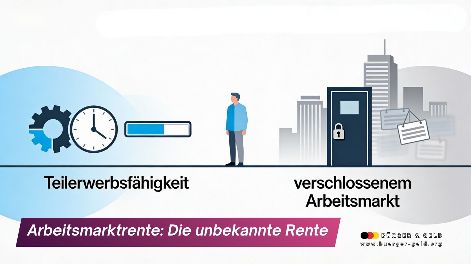 Arbeitsmarktrente: Die unbekannte Rente für Kranke ohne Chance auf Teilzeitarbeit 1 Arbeitsmarktrente: Die unbekannte Rente für Kranke ohne Chance auf Teilzeitarbeit