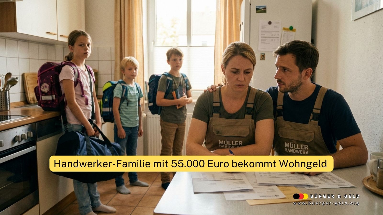 Handwerker-Familie mit 55.000 Euro: Ist Wohngeld und Bildungszuschuss für drei Kinder noch gerecht? 3 Handwerker-Familie mit 55.000 Euro: Ist Wohngeld und Bildungszuschuss für drei Kinder noch gerecht?