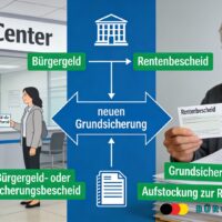 Bürgergeld / neue Grundsicherung und Rente - in welchen Fällen das möglich ist! 5 Bürgergeld / Grundsicherung und Rente
