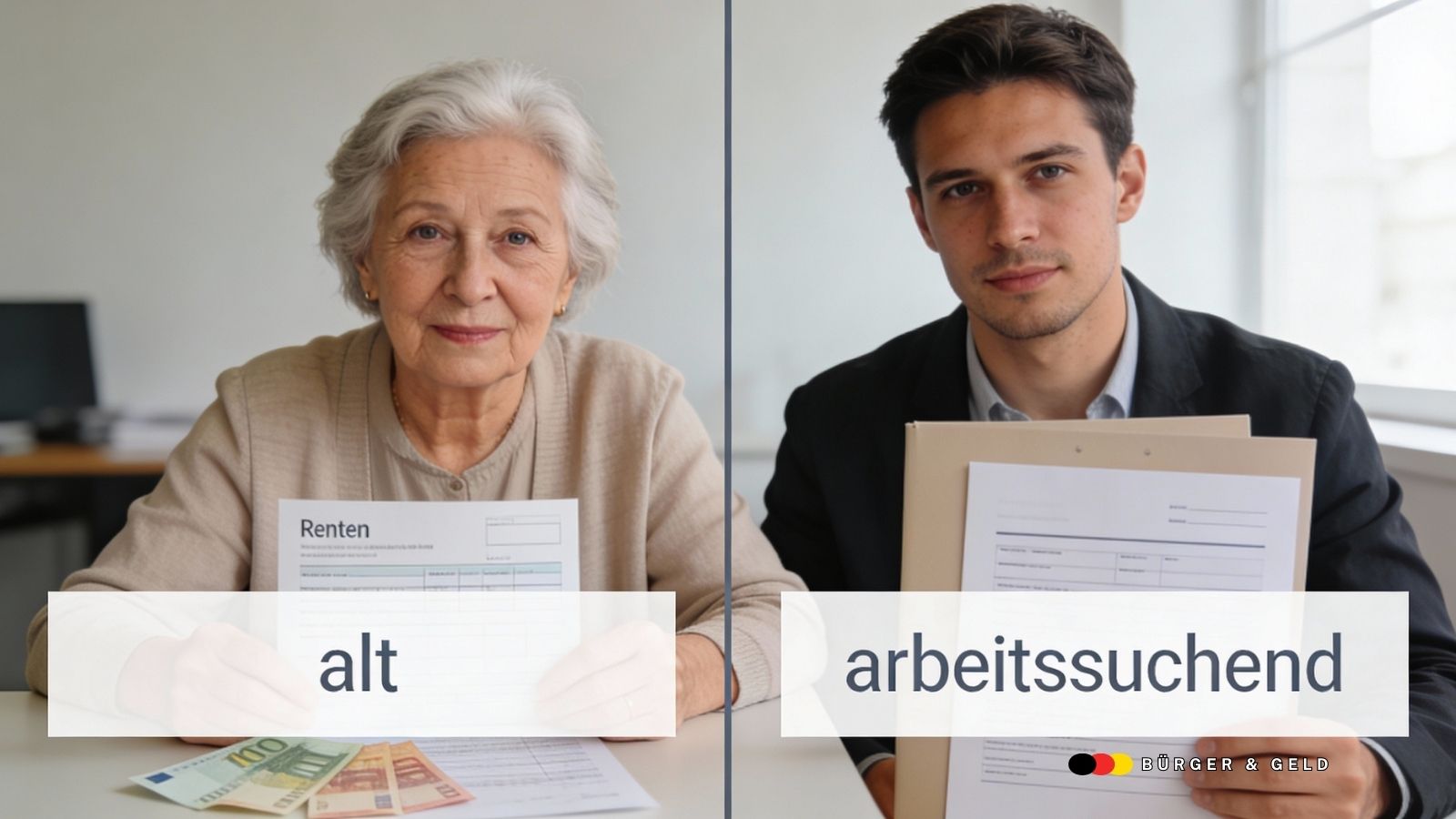 Bürger & Geld: Rente, Finanzen, Grundsicherung, Bürgergeld, Familie - News und Ratgeber 33 2 x Grundsicherung: im Alter und für Arbeitsuchende