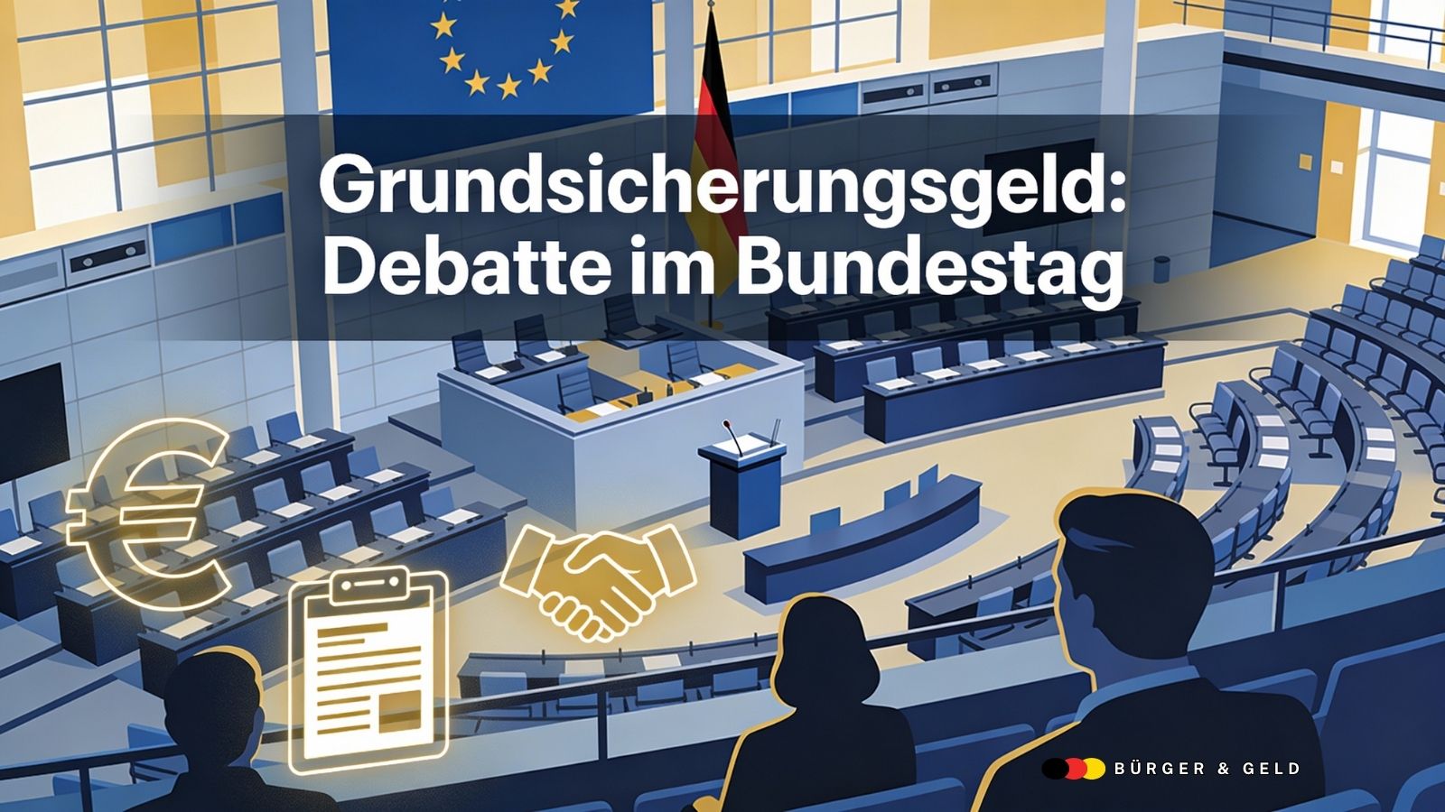 Gesetzentwurf zum Grundsicherungsgeld im Bundestag am 15.1.2026