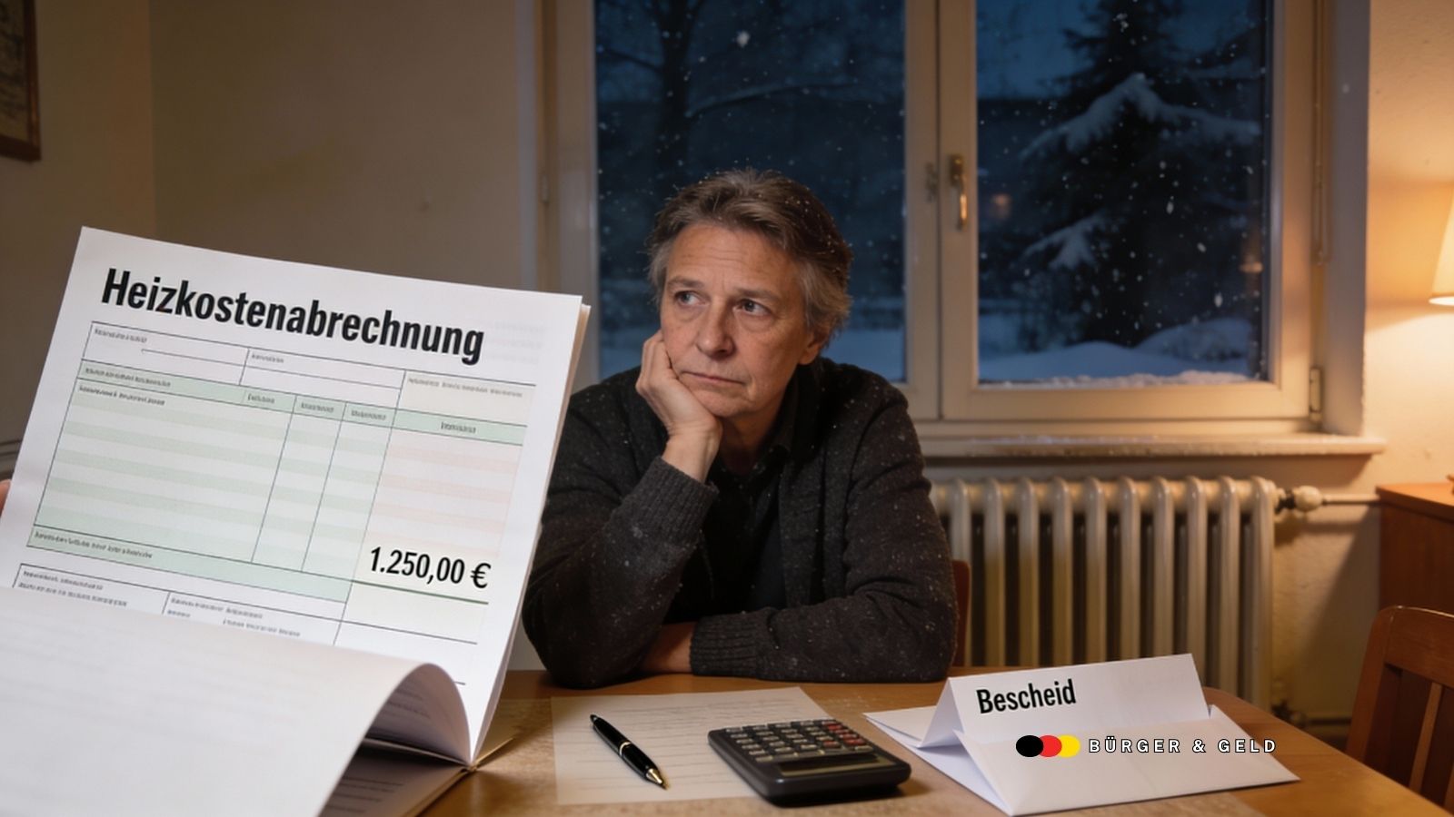 Heizkostenabrechnung 2026 erhalten - was zahlt das Jobcenter