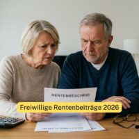 Freiwillige Rentenbeiträge 2026: In diesen 5 Fällen lohnen sie sich überhaupt nicht 5 Freiwillige Rentenbeiträge 2026: In diesen 5 Fällen lohnen sie sich überhaupt nicht