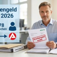 Krankengeld endet nach 78 Wochen: Wer 2026 betroffen ist und was dann passiert 4 Krankengeld endet nach 78 Wochen: Wer 2026 betroffen ist und was dann passiert