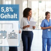 Tarifabschluss TV‑L: 5,8% mehr Gehalt für Länderbeschäftigte ab April 2026 5 Tarifabschluss TV‑L: 5,8% mehr Gehalt für Länderbeschäftigte ab April 2026