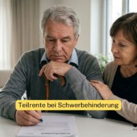 Teilrente bei Schwerbehinderung 2026: So sichern Rentner ihre volle Rente trotz frühem Ausstieg 4 Teilrente bei Schwerbehinderung 2026: So sichern Rentner ihre volle Rente trotz frühem Ausstieg