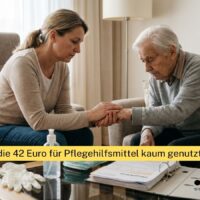 Pflegegeld: Warum die 42 Euro für Pflegehilfsmittel kaum genutzt werden – und wie Familien sie jetzt sichern 5 Pflegegeld: Warum die 42 Euro für Pflegehilfsmittel kaum genutzt werden – und wie Familien sie jetzt sichern