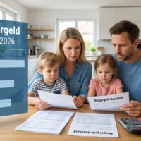 Bürgergeld im März 2026: Wie viel bekommen Familien mit 2 Kindern – mit und ohne Partner? 5 Bürgergeld Höhe: Familie mit 2 Kindern - März 2026
