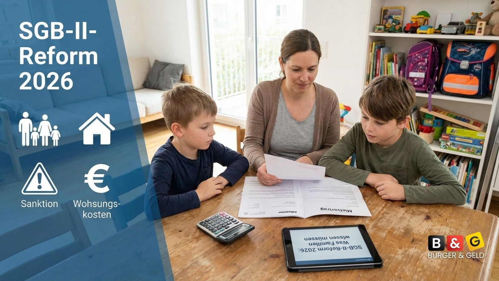 Bürgergeld Reform trifft Kinder