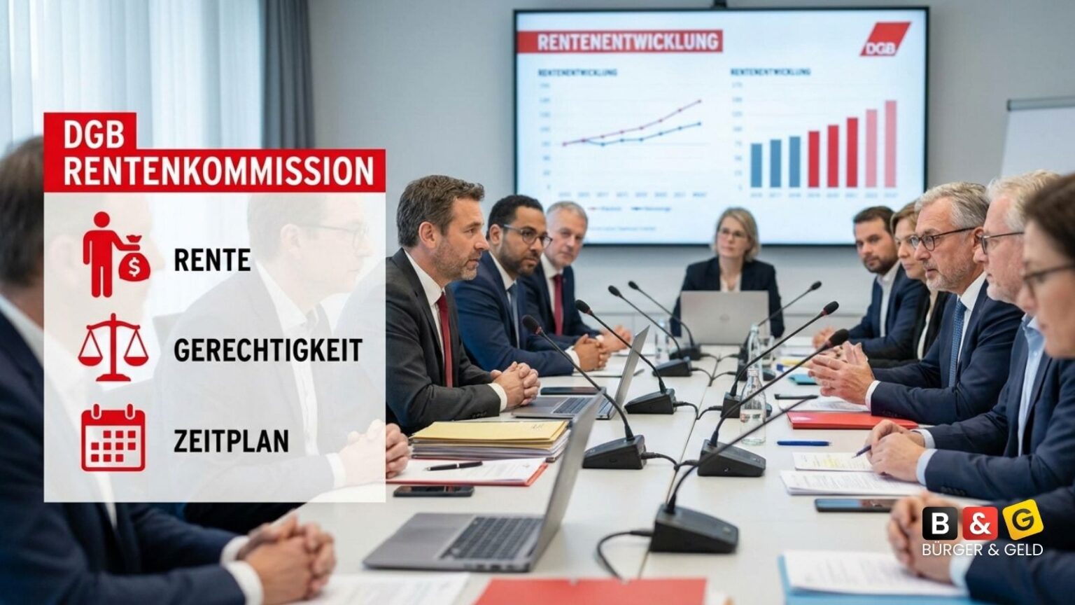DGB-Rentenkommission startet: Reform der Rente für Beschäftigte und ...