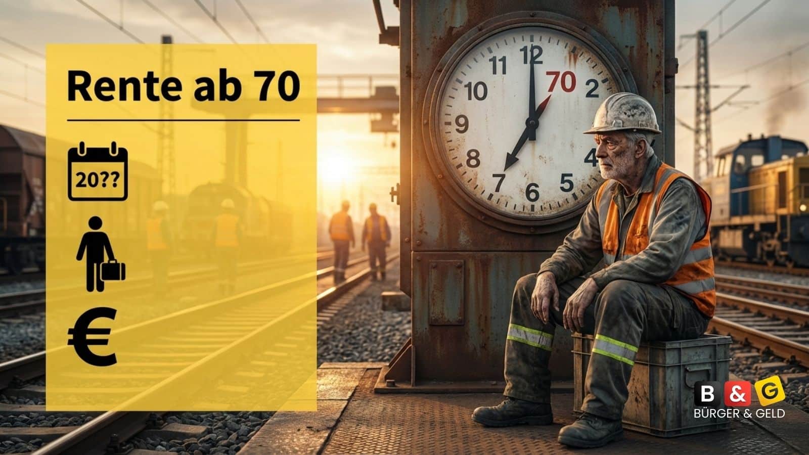 Rente ab 70 - Millionen haben Sorge