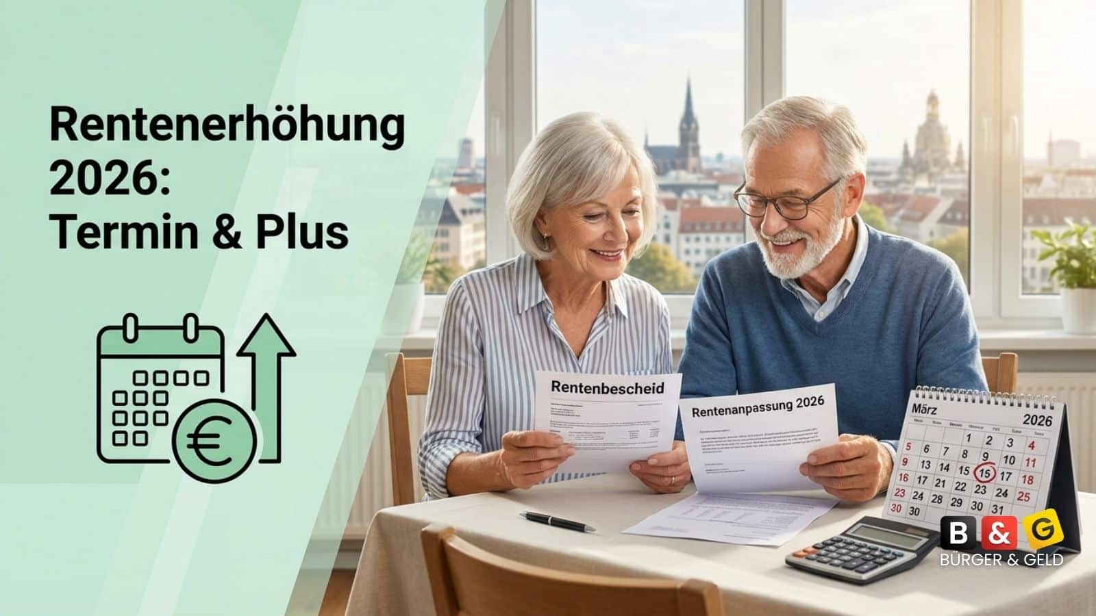 Rentenerhöhung 2026: Termin-Prognose