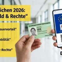 G, aG oder B? Warum Ihr Merkzeichen im Ausweis 2026 plötzlich bares Geld wert ist 5 G, aG oder B? Warum Ihr Merkzeichen im Ausweis 2026 plötzlich bares Geld wert ist