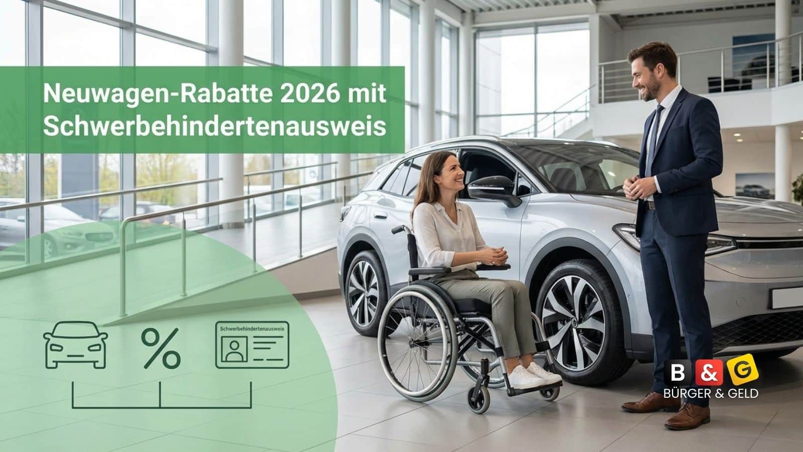 Neuwagen-Rabatte mit Schwerbehindertenausweis 2026: Aktuelle Tabelle