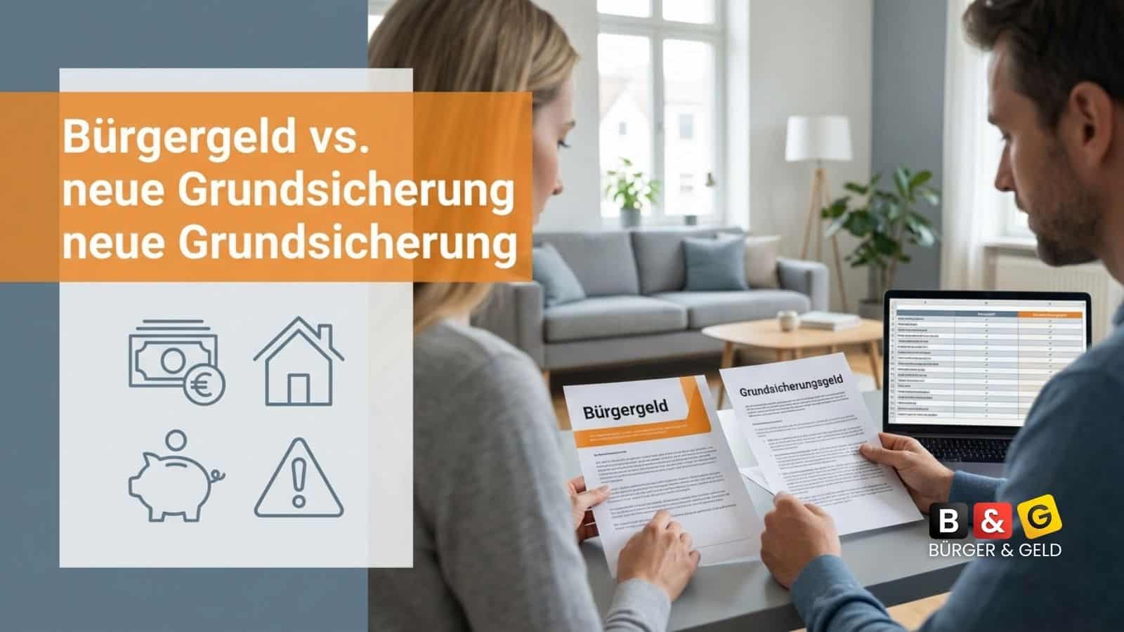 Große Tabelle: Neue Grundsicherung - Bürgergeld