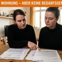 Bedarfsgemeinschaft heißt weniger Geld bei Grundsicherung / Bürgergeld - Jobcenter trifft Nachweispflicht 5 Wohngemeinschaft oder Bedarfsgemeinschaft