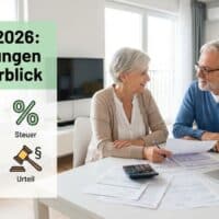 Rente 2026: Fünf wichtige Änderungen für Rentner– Entlastungen und neue Belastung im Überblick 5 Entlastungen für Rentner 2026