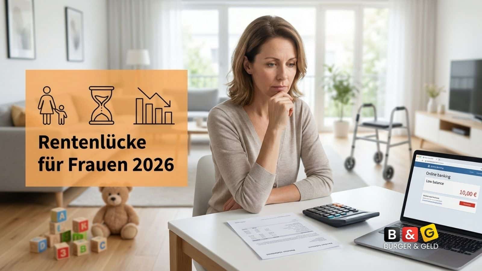 Rentenlücke bei Frauen