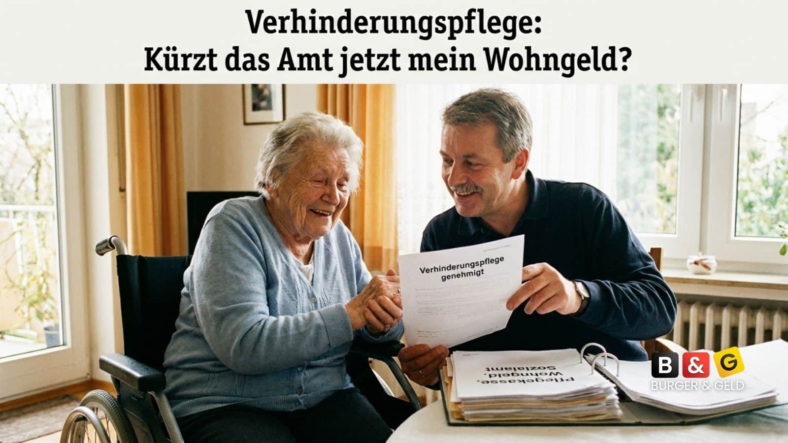 Verhinderungspflege und Wohngeld: Anrechnung